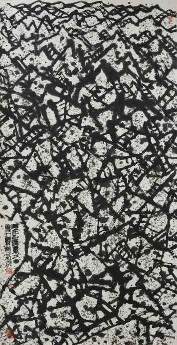 姜宝林山水（现代白描）2005年