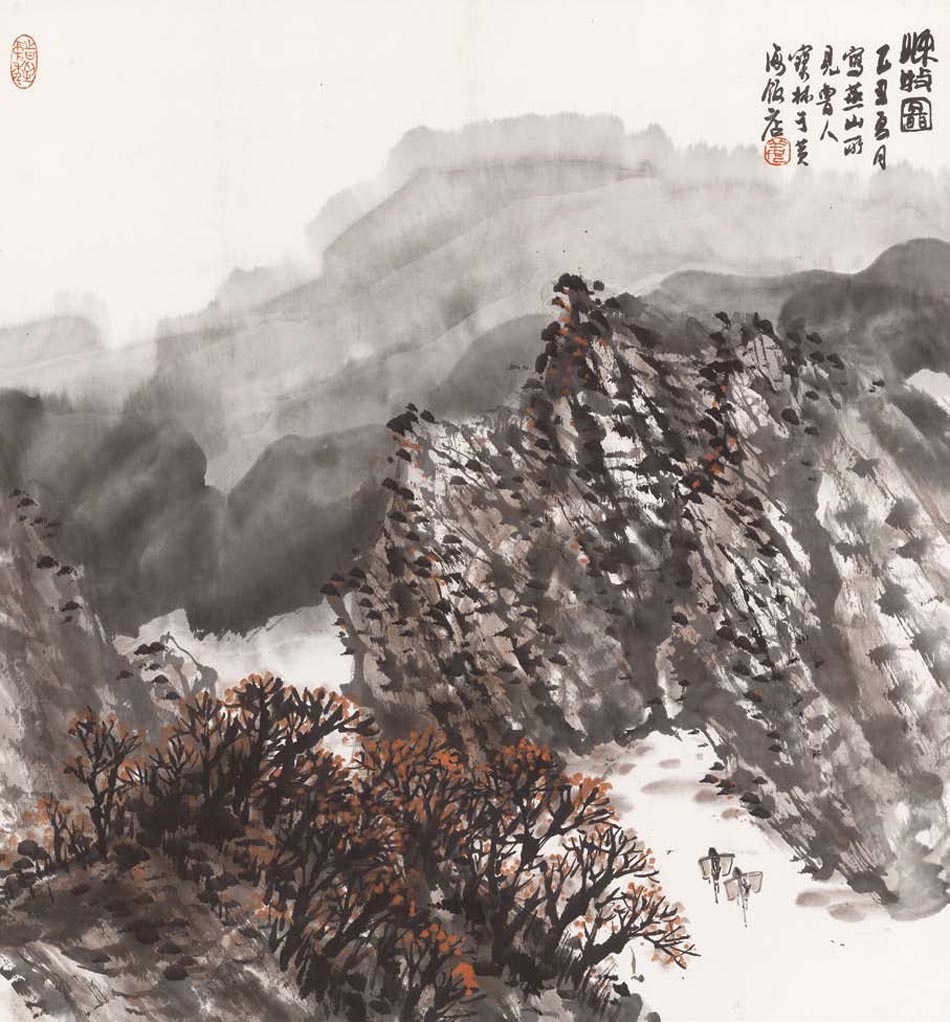 姜宝林山水（燕北高秋）